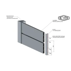 L profil uzavretý 40x55x75mm, materiál EN AW-6060 T66, prírodný hliník bez povrchovej úpravy, cena za meter L profil uzavretý 40x55x75mm, materiál EN AW-6060 T66, prírodný hliník bez povrchovej úpravy, cena za meter
